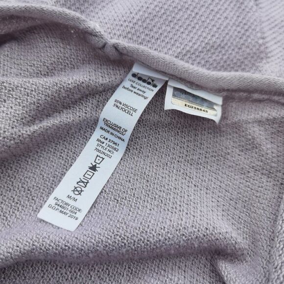 Diadora Split Back Knit Yoga Tank Top - Picture 7 of 8